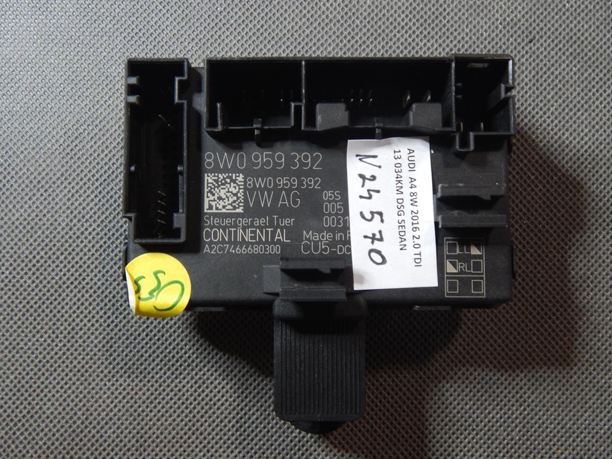 AUDI A4 B9 module door right front 8W0959392