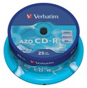 VERBATIM CD-R 700MB 80мин Торт 25шт AZO Crystal!!