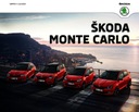 Брошюра Skoda Monte Carlo модель 2017 Чехия