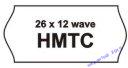 ЛЕНТА МАРКИРОВОЧНАЯ HMTC LABELS 26x12 БЕЛАЯ 800x5