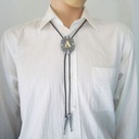 ĎATELINA z mosadze s perleťovou hmotou je kravata syntetické pletenie Dominujúci vzor geometrický
