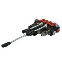 DISTRIBUTEUR HYDRAULIQUE 4 SECTIONNEL 40L AVEC JOYSTICK ORIGINAL BADESTNOSTphoto 5