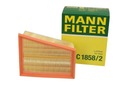 FILTER AIR RENAULT LAGUNA,SCENIC C1858/2 MANN photo 6 - milautoparts-fr.ukrlive.com