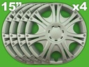 WHEEL COVERS ARUBA 15'' PEUGEOT 207 307 308 406 607 807 photo 1 - milautoparts-fr.ukrlive.com