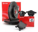 Диски, колодки BREMBO, Задние - FORD FOCUS Mk2 280мм