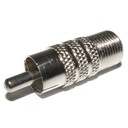 5шт FC-024 F gn - RCA адаптер с массой