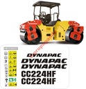 НАКЛЕЙКИ DYNAPAC CC224HF НАКЛЕЙКА