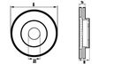 DISQUES 283MM + SABOTS DE FREIN AVANT CITROEN C4 I 2004-2010 photo 6 - milautoparts-fr.ukrlive.com