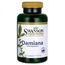 Swanson Damiana 510 mg 100 kapsúl Lekárska zložka NIE