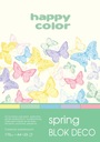 Блок декоративный А4 HAPPY COLOR 170г ВЕСНА