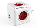 PowerCube Original USB-разветвитель, КРАСНЫЙ