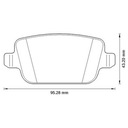 PADS CERAMIC JURID WHITE REAR FORD KUGA I photo 2 - milautoparts-fr.ukrlive.com