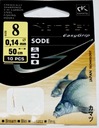 Sode Sodip № 8 Франция 0,14 мм длина леща 50 см.