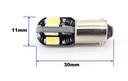 H6W LED žiarovka BAX9S 12V CANBUS 320lm Účel iné osvetlenie ŠPZ pozičné svetlá