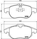 DISQUES SABOTS DE FREIN BREMBO AVANT - OPEL VECTRA C 285MM photo 3 - milautoparts-fr.ukrlive.com