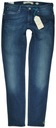 WRANGLER nohavice SLIM low waist blue MOLLY W28 L34 Dominujúci vzor bez vzoru