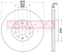 DISCS BRAKE 2 PIECES FRONT SKODA SUPERB II 1.8 2.0 photo 2 - milautoparts-fr.ukrlive.com