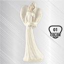 Sadrová soška Anjel GABRIELA S TEALIGHT Výnimočná ozdoba, Ideálny darček Výška produktu 37 cm