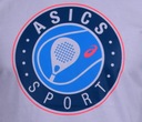 Nové pánske tričko ASICS biele veľ. S Model PADEL SS GRAPHIC TEE