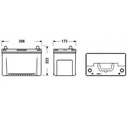 ACCUMULATEUR CENTRA FUTURA 95 AH, 800 A, CA954 photo 3 - milautoparts-fr.ukrlive.com