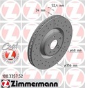 ZIMMERMANN SPORT DISQUES AVANT AUDI A8 D4 356MM photo 3 - milautoparts-fr.ukrlive.com