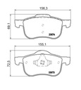 DISQUES MIKODA 2425 SABOTS DE FREIN VOLVO S80 I 98- AVANT photo 3 - milautoparts-fr.ukrlive.com