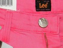 LEE SCARLETT džínsy strečové rúrky ružové W25 L33 Dominujúca farba ružová