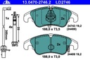 ATE CERAMIC SABOTS DE FREIN AVANT AUDI A6 C7 A7 Q5 CRACOVIE photo 2 - milautoparts-fr.ukrlive.com