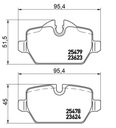 DISQUES MIKODA 0438 SABOTS DE FREIN BMW 3 E90 E92 ARRIÈRE INTEGRAL photo 3 - milautoparts-fr.ukrlive.com