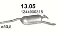 SILENCER END MERCEDES W124 C124 13.05 photo 1 - milautoparts-fr.ukrlive.com