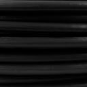 PVC oceľové lano čierne 2,5/5mm 1x19 1mb Hmotnosť (s balením) 0.052 kg