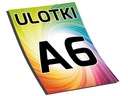 ULOTKI A6 3000 szt DWUSTRONNE-130/135g