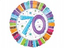 Фольгированный шар 70 шаров украшения украшения для 70 семей из гелия и воздуха