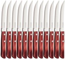 TRAMONTINA - 12 x Nóże do steków / pizzy POLYWOOD
