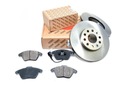 тормозні диски 288mm колодки перед Seat Toledo 3 2004 - 2009