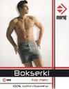 3 ks BAVLNENÁ BOXERKA voľná MORAJ veľ.: 3XL Dominujúca farba viacfarebná