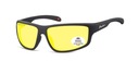 Мужские осветляющие поляризационные солнцезащитные очки для водителей, желтый дорожный футляр