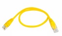 Сетевой кабель LAN, витая пара, вилка RJ45, 3м желтый (4504