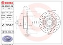 BREMBO XTRA DISCS REAR VW GOLF VI SCIROCCO photo 2 - milautoparts-fr.ukrlive.com