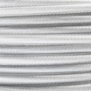 NEREZové lano Oceľové lano PVC 1/1,5mm 7x7 100m Značka DQ-PP
