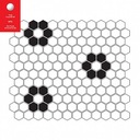 Мозаика DUNIN MOSAIC MINI HEXAGON B&W FLOWER