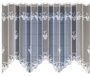 !BIAŁA FIRANKA ŻAKARDOWA 21463 ROZMIAR: 160X300 CM