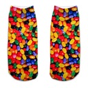 НОСКИ ДЛЯ НОГ FULLPRINT 3D, РАЗНОЦВЕТНЫЕ КОНФЕТЫ