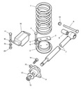 Skrutka objímky zadného ramena Land Rover Defender Discovery Range Rover Classic Výrobca dielov LPS