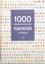 ЗАВАДСКИЙ 1000 САМЫХ ПОПУЛЯРНЫХ ИМЕН В ПОЛЬШЕ