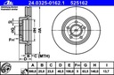 ATE PD DISCS FRONT FORD C-MAX FOCUS II III 300MM photo 2 - milautoparts-fr.ukrlive.com