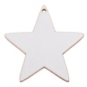 КУЛОН ЗВЕЗДА звезда 5х5 на елку РОЖДЕСТВЕНСКАЯ