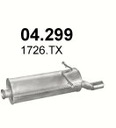 SILENCER END CITROEN XSARA PICASSO 04.299 photo 1 - milautoparts-fr.ukrlive.com