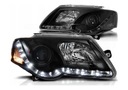 VW PASSAT B6 3C 05-10 LAMPS FRONT BLACK DAYLIGHT LED photo 1 - milautoparts-fr.ukrlive.com