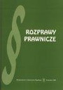 ROZPRAWY PRAWNICZE